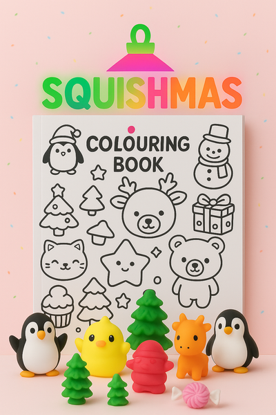 Squishmas Colouring Book